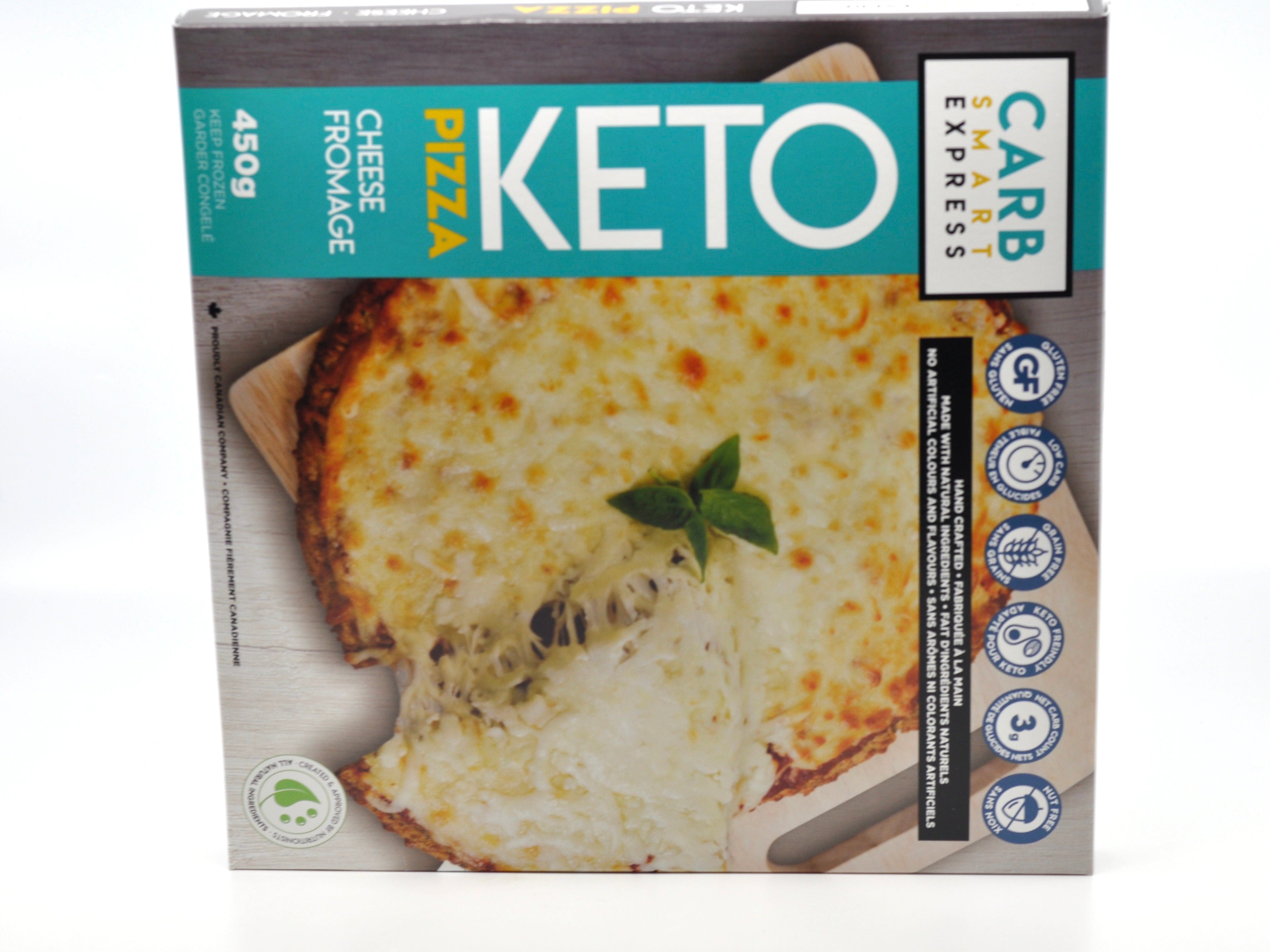 Pizza Keto au fromage - carb smart express