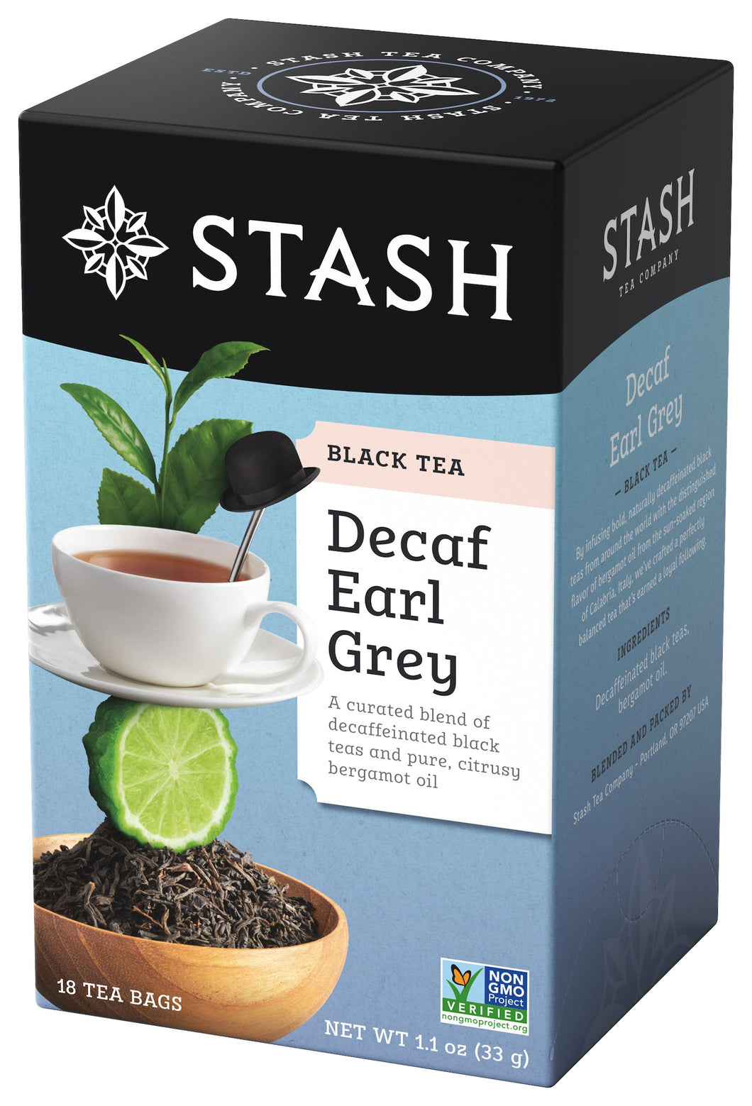 Black tea decaf earl grey - Stash