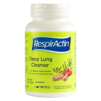 Compléments alimentaires pour une fonction pulmonaire saine - RespirActin