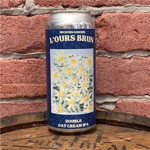L'ours Brun - Double Oat Cream IPA 2 473ml
