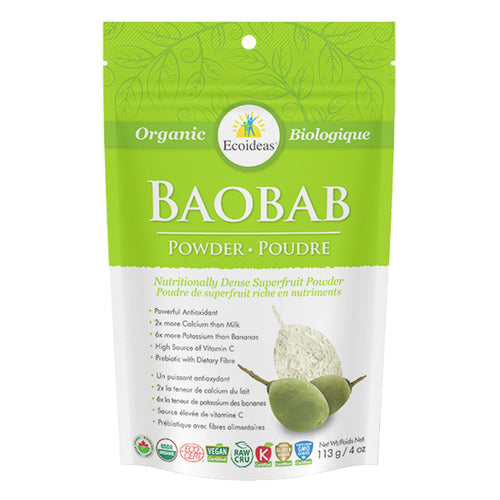 Poudre de Baobab biologique - Ecoideas
