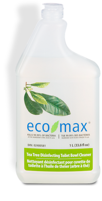 Nettoyant désinfectant pour cuvette de toilette à l’huile de théier - Eco Max