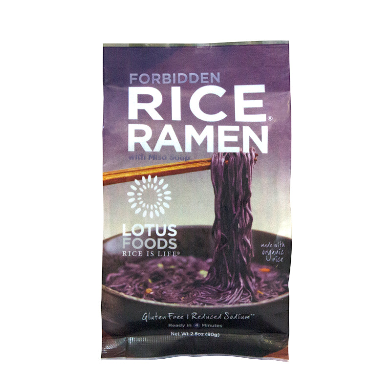 Ramen au riz interdit (mélange de soupe miso) - Lotus foods