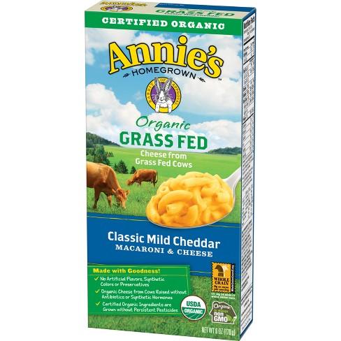 Macaroni au Fromage cheddar doux classique biologique - Annie's Homegrown