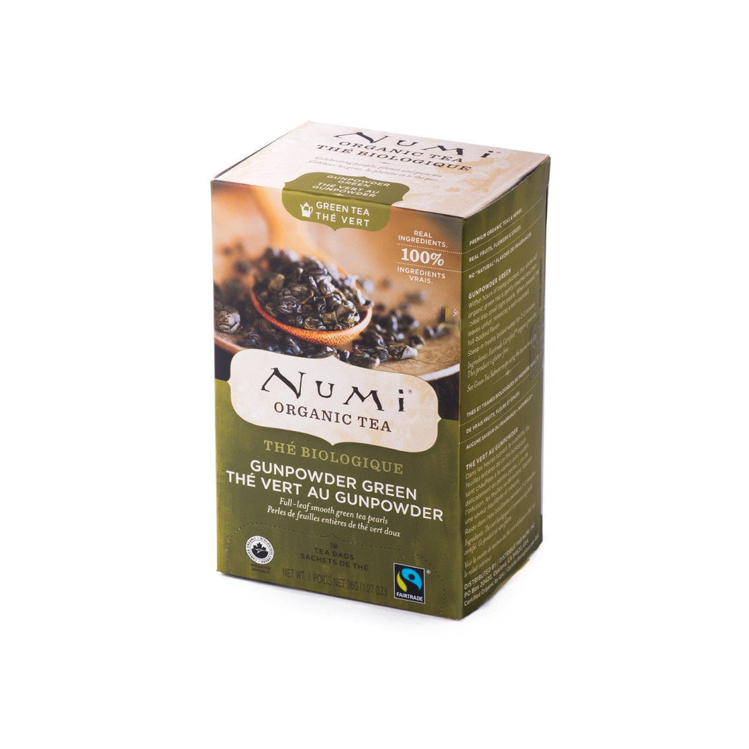 Thé vert au Gunpowder - Numi Organic Tea