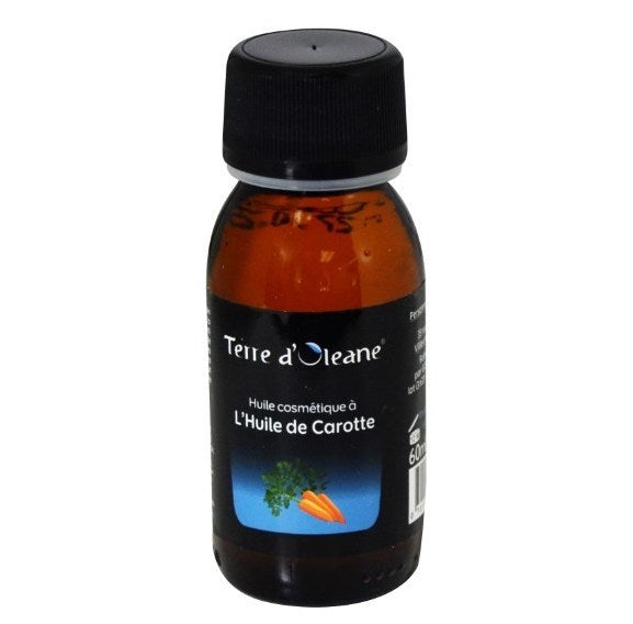 Huile cosmétique à l'huile de carotte naturelle - Terre d'Oleane