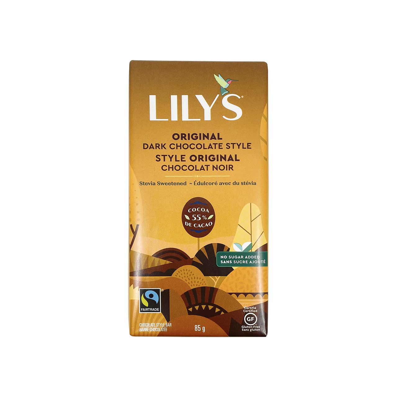 Tablette chocolatée (plusieurs saveurs) - Lilys