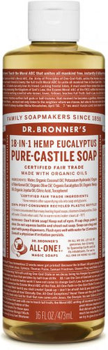 Savon de castille pur - Eucalyptus - Dr Bronner's