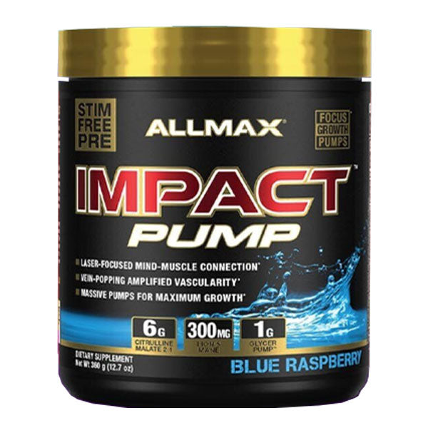Pré-entraînement impact pump - 300 g - AllMax Nutrition