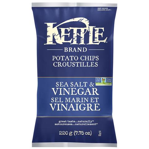 Croustilles au sel marin et vinaigre - Kettle Chips