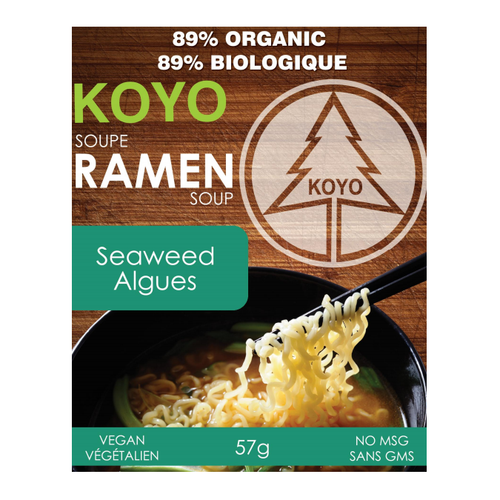 Soupe de ramen végétalienne (algues) - Koyo