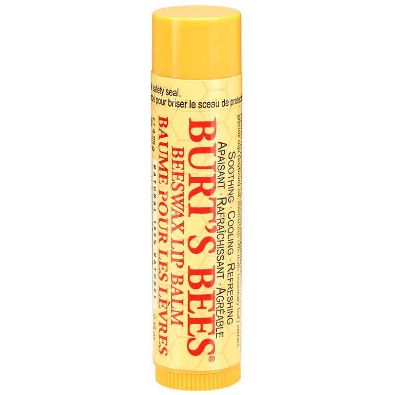 Baume hydratant pour les lèvres à la cidre d'abeille, à la vitamine E et à la menthe poivrée - Burt's Bees