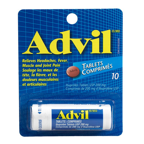Advil , comprimés pour maux de tête, fièvre, et douleurs musculaires et articulaires - Advil