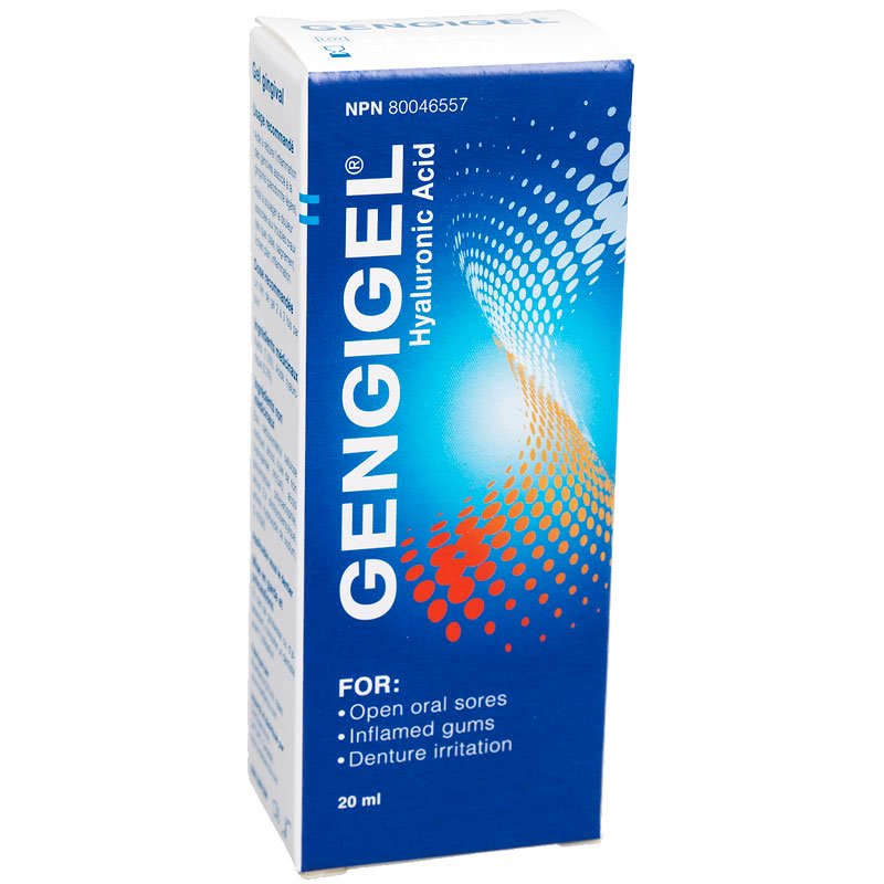 Gengigel, traitement contre l'inflammation des gencives et l'irritation due au dentier - Gengigel