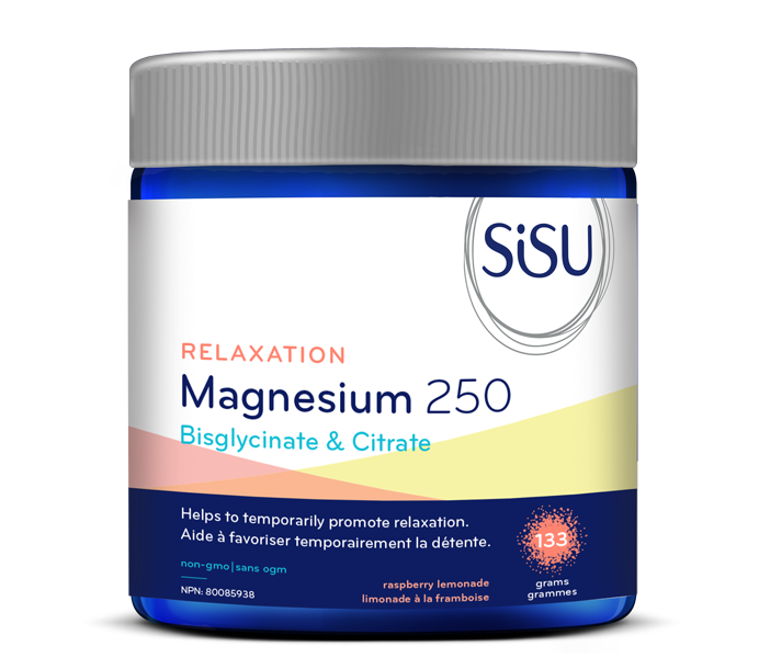 Poudre de Magnesium 250 mg - Relaxation (Mélange pour boisson détente) - SiSU