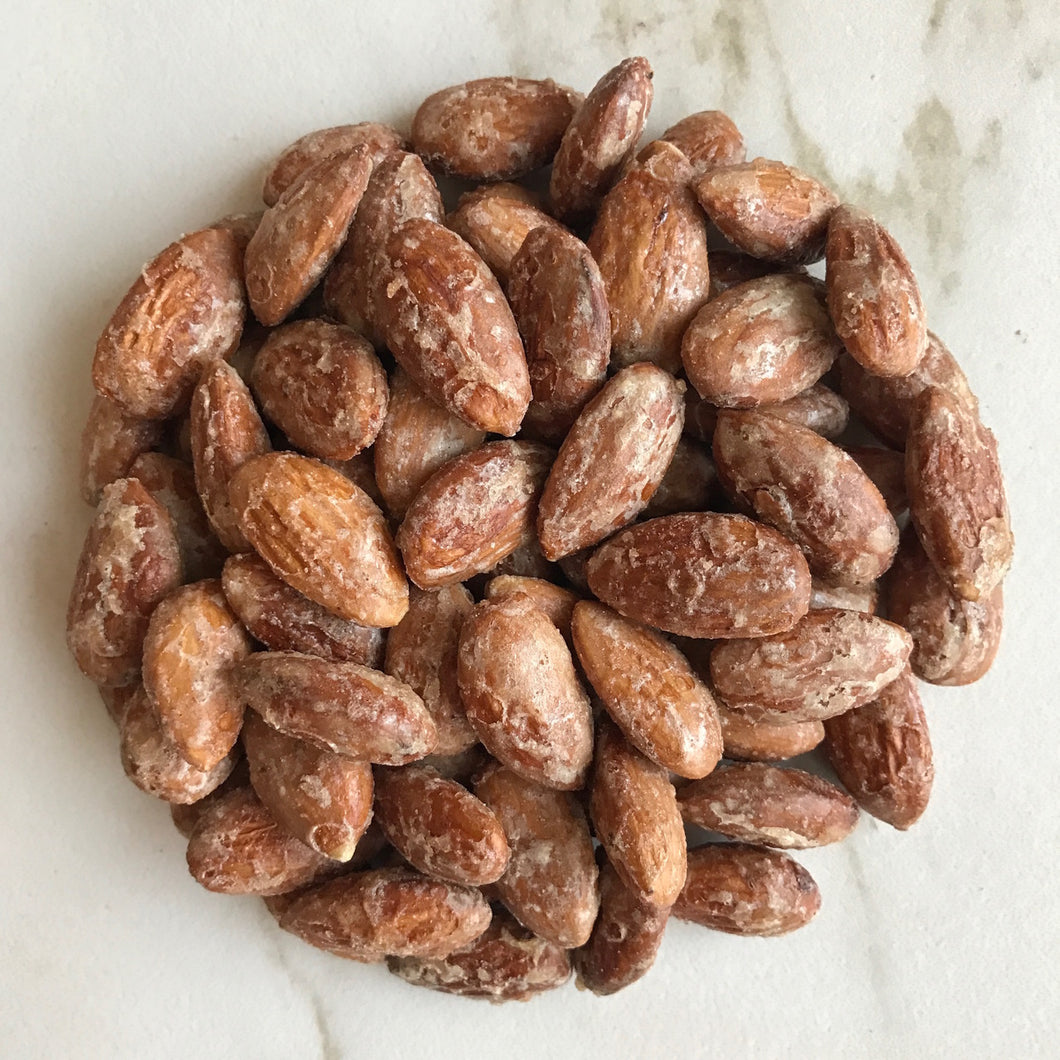 Amandes pralinées à l'érable 