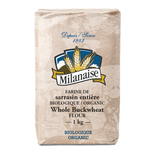 Farine de sarrasin entière bio - La Milanaise