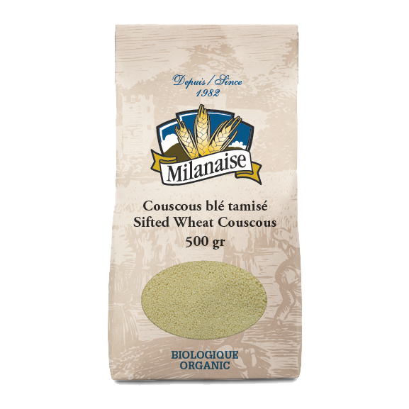 Couscous blé tamisé bio - La Milanaise