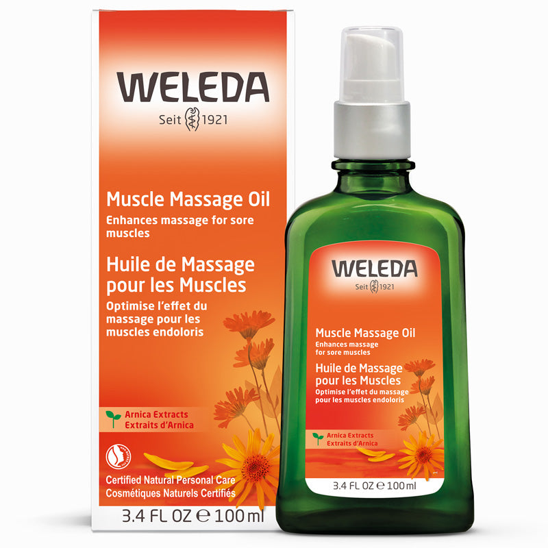 Huile de massage pour muscles à l’extrait d’arnica - Weleda