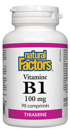 Vitamine B1 100 mg - Natural Factors