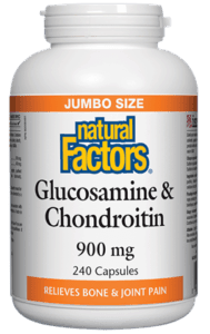 Glucosamine et Chondroïtine 900 mg - Natural Factors