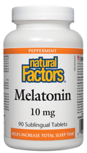 Mélatonine 10 mg - Natural Factors