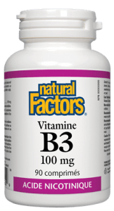Vitamine B3 100 mg - Natural Factors
