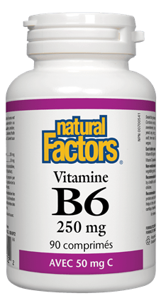 Vitamine B6 250 mg - Natural Factors