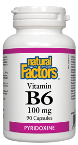 Vitamine B6 100 mg - Natural Factors
