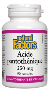 Acide Pantothénique - Natural Factors
