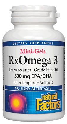 RxOméga-3 Mini-Gélules - Natural Factors