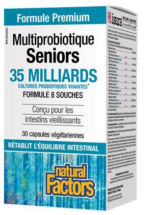 Multiprobiotique seniors 35 milliards - Natural Factors