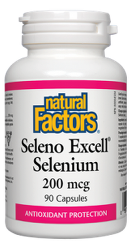 SelenoExcell Sélénium 200 mcg - Natural Factors