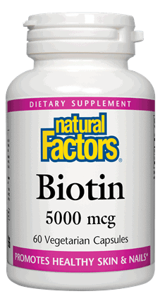 Biotine 5000 mcg - Natural Factors