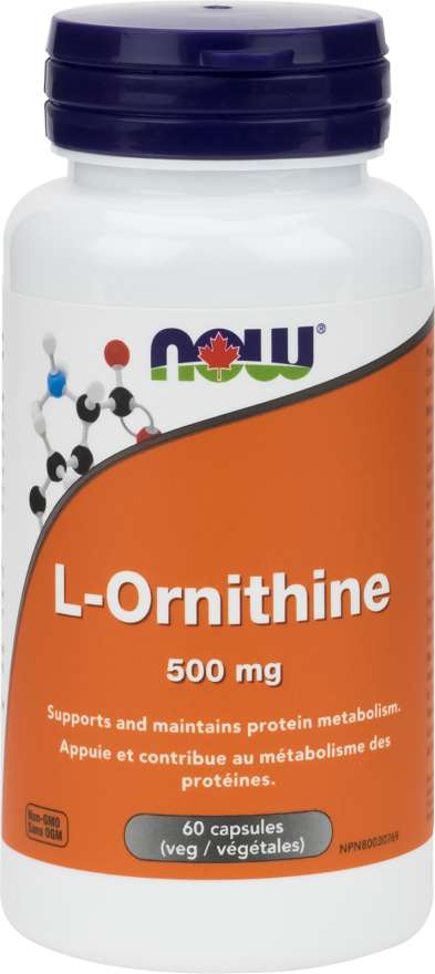 L-Ornithine 500 mg - Now Foods