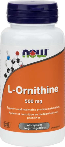 L-Ornithine 500 mg - Now Foods