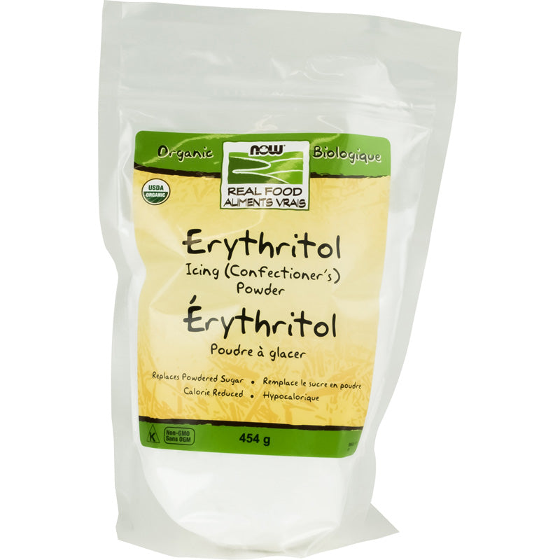 Érythritol édulcorant naturel en poudre - Now Foods