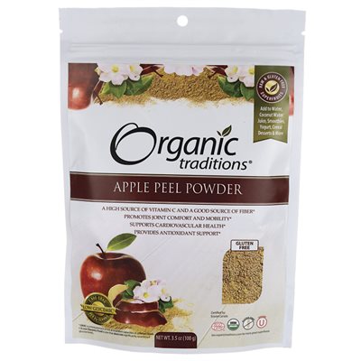 Poudre de pelure de pomme 