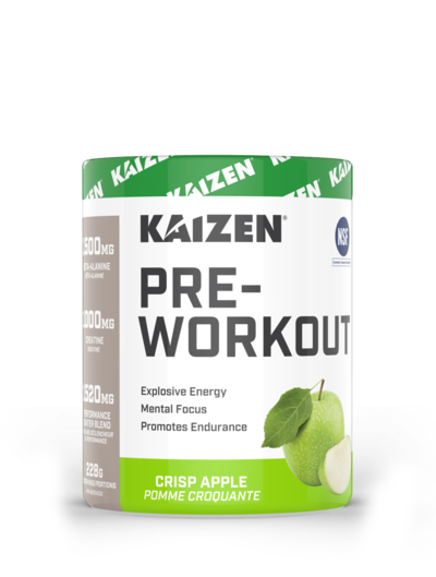 Pre-workout saveur pomme - Kaizen Naturals