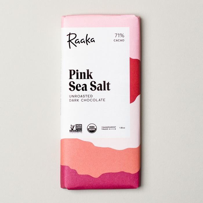 Chocolat au sel de mer rose - BIO - Raaka