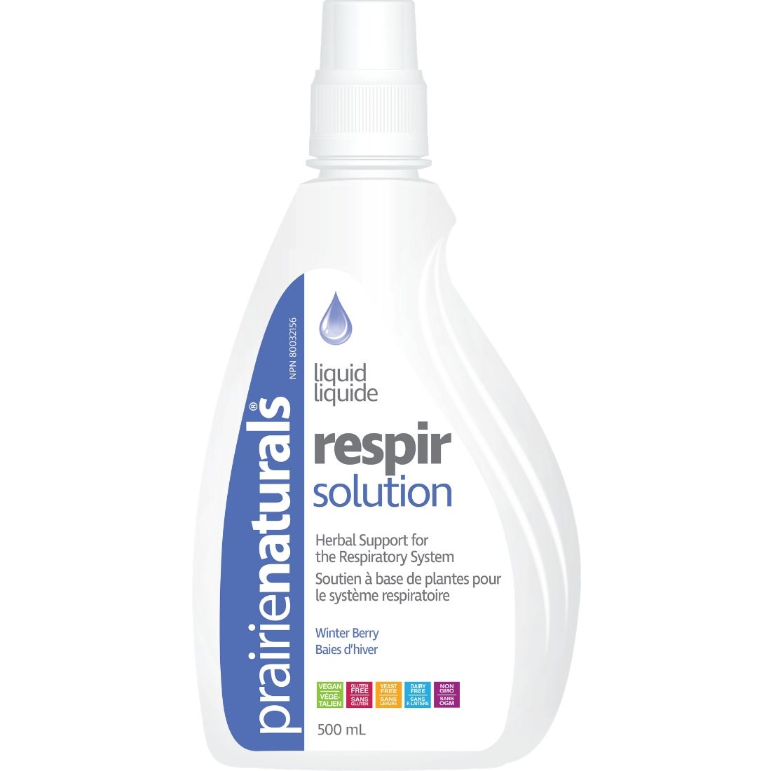 Liquide respire soutien à base de plante pour système respiratoire - Prairie Naturals