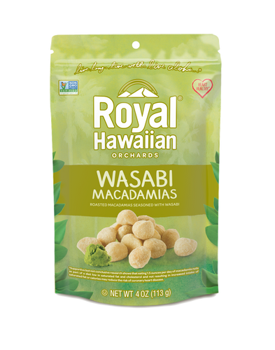 Noix de macadamias au wasabi - Royal Hawaiian Ochards