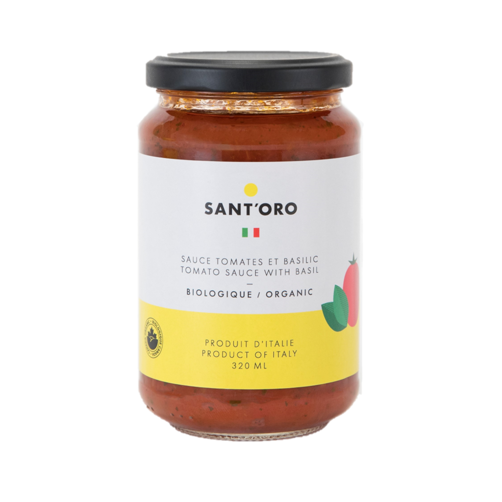Sauce tomate et basilic - Sant'oro