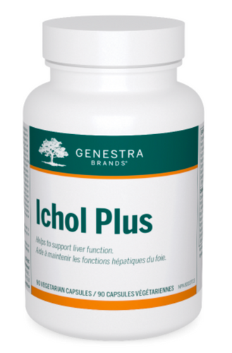 Supplément Ichol Plus aide à maintenir les fonctions hépatiques du foie - Genestra Brands