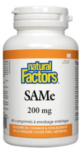 S-adenosyl-L-méthionine (SAMe) - Natural Factors