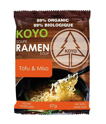 Soupe de ramen végétalienne (Tofu et Miso) - Koyo