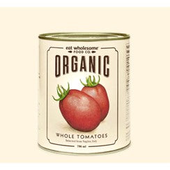 Tomates entières biologiques - eat wholesome