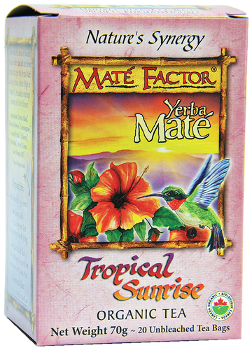 Thé bio soleil tropical - Maté Factor