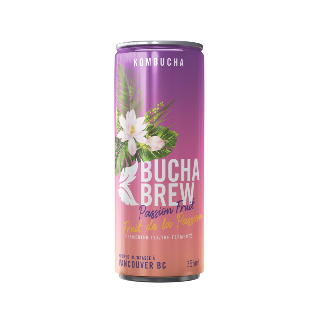Kombucha au fruit de la passion 