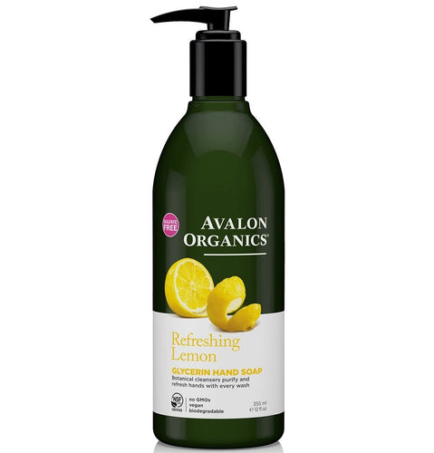 Savons pour les mains glycériné au citron - Avalon Organics